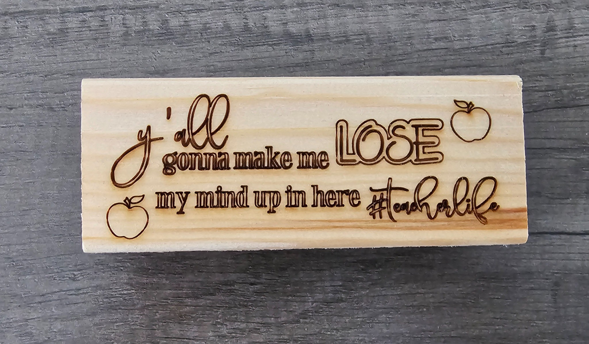 Teacher Chalkboard Eraser